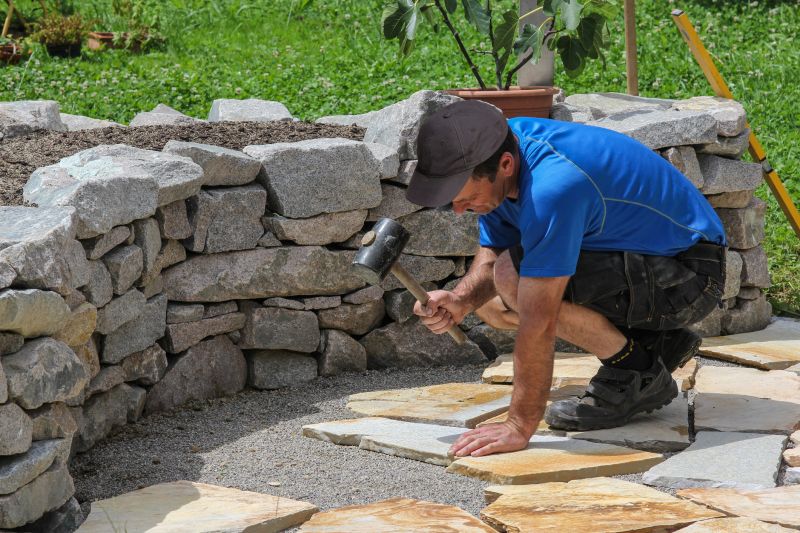 Flagstone Installation