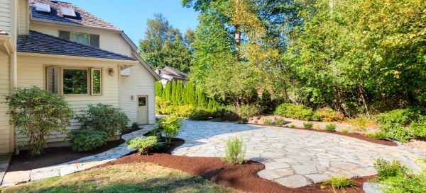 Flagstone Mortar Joint Repair - Flagstone Mortar Joint Repair San Jose, California