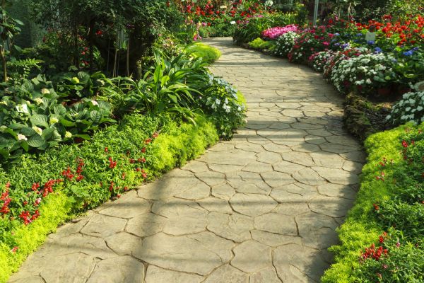 Flagstone Path Installation